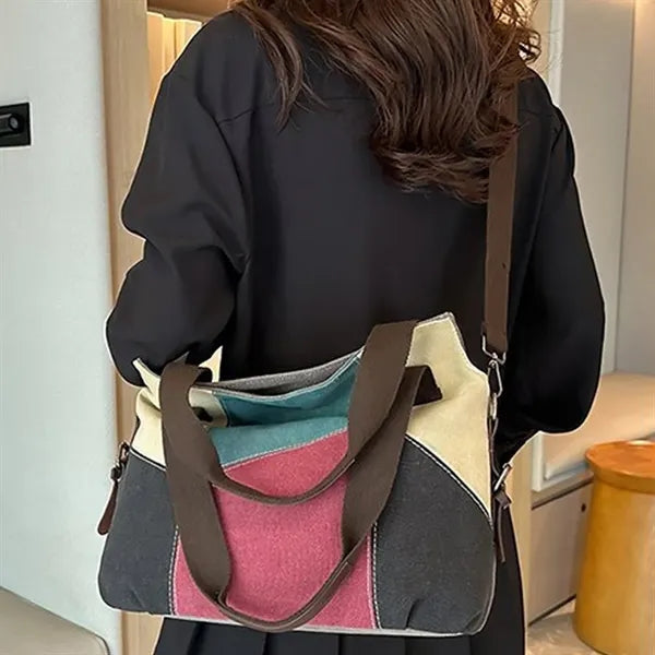 Casual Crossbody Tote Bag with Shoulder Strap