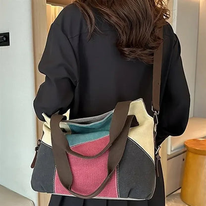 Casual Crossbody Tote Bag with Shoulder Strap