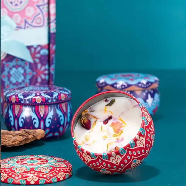 Portable Fragrance Scented Candle Gift Set