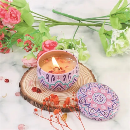 Portable Fragrance Scented Candle Gift Set
