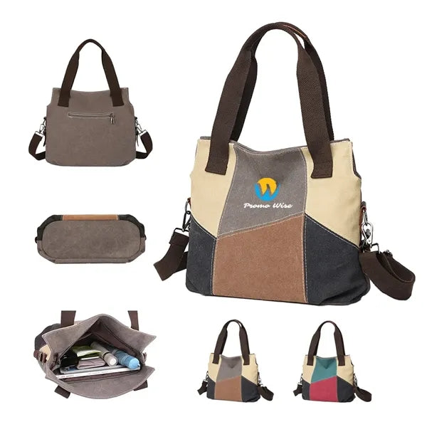 Casual Crossbody Tote Bag with Shoulder Strap