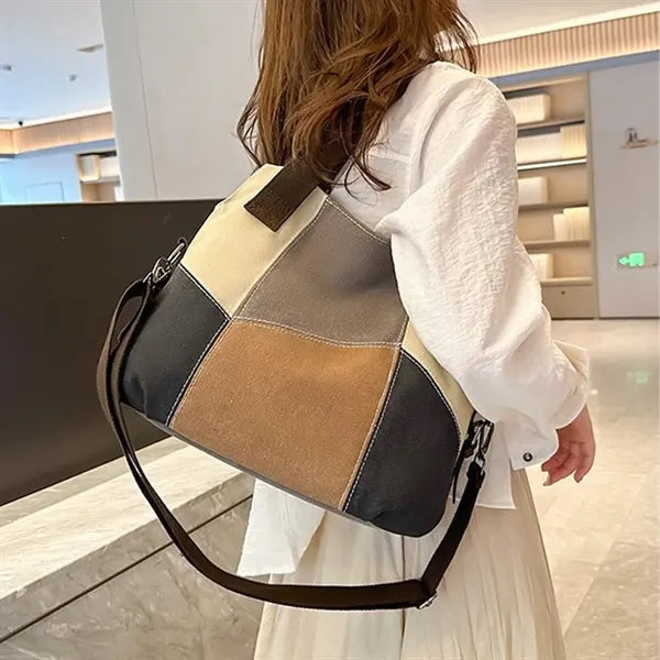 Casual Crossbody Tote Bag with Shoulder Strap