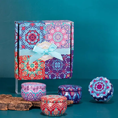 Portable Fragrance Scented Candle Gift Set