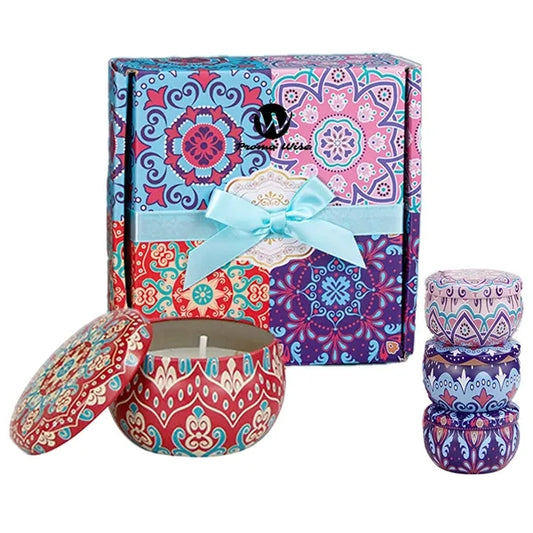 Portable Fragrance Scented Candle Gift Set