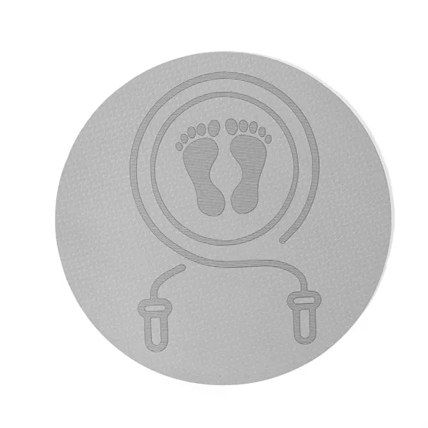 Round Fitness Anti Slip Shock Absorber Mat