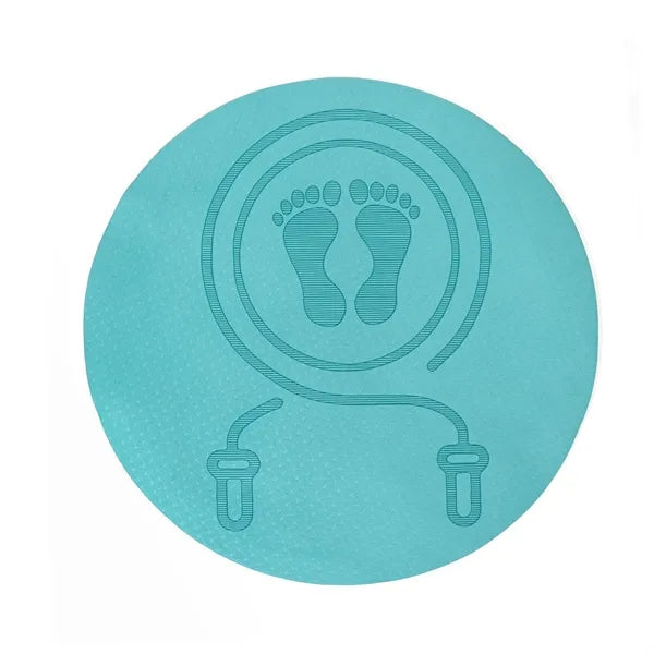 Round Fitness Anti Slip Shock Absorber Mat