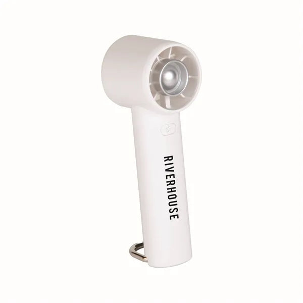 USB Rechargeable Handheld Fan With Clip