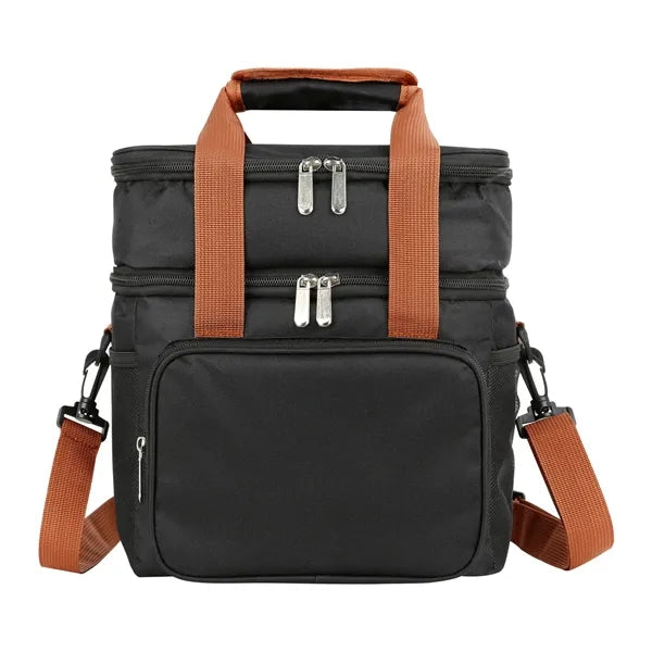 16 Can Dual Compartment Soft Lunch Bag