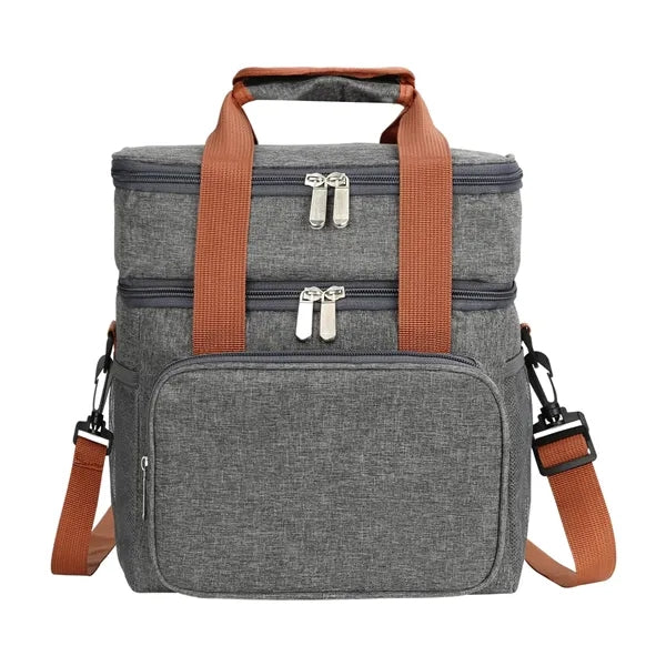 16 Can Dual Compartment Soft Lunch Bag