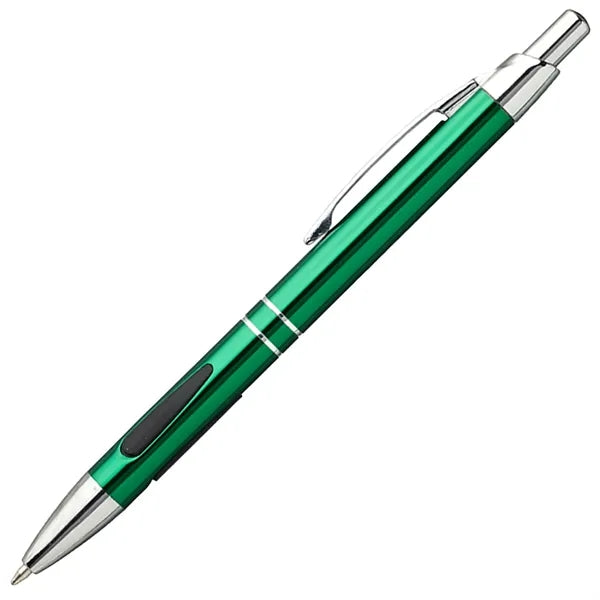 Engraved Metal Pens w/ Silver accents & Ballpoint Tip