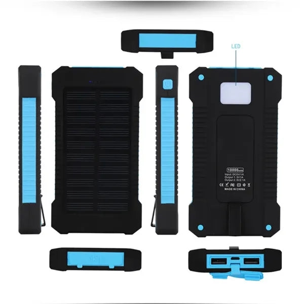 10000mAh Solar Power Bank
