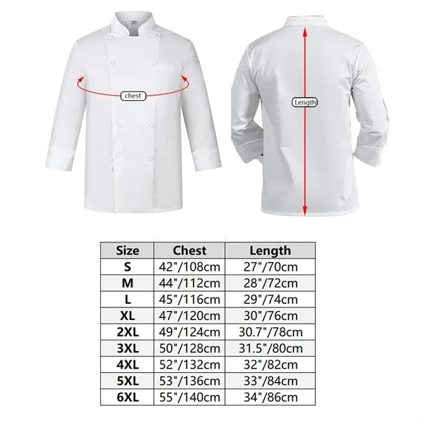 Long Sleeve Chef Coat