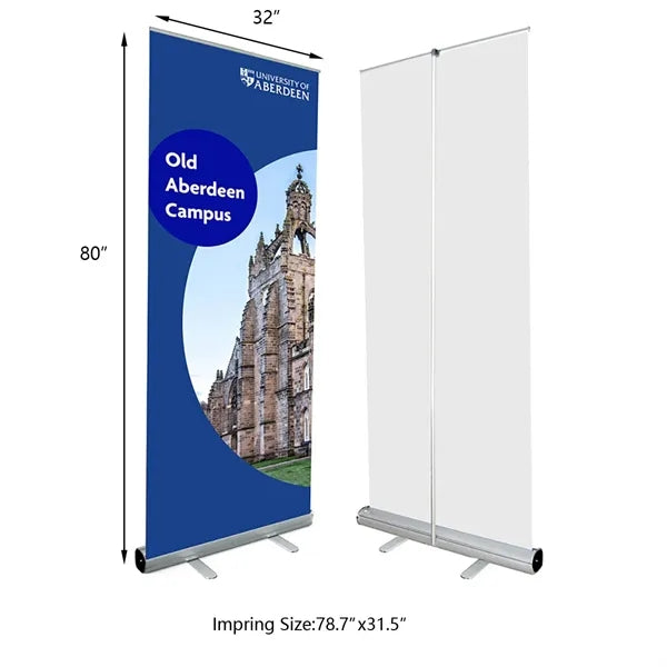 33""X81"" Retractable Banner Stand