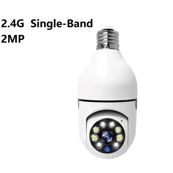 Light Bulb Wireless Security Camera Outdoor "