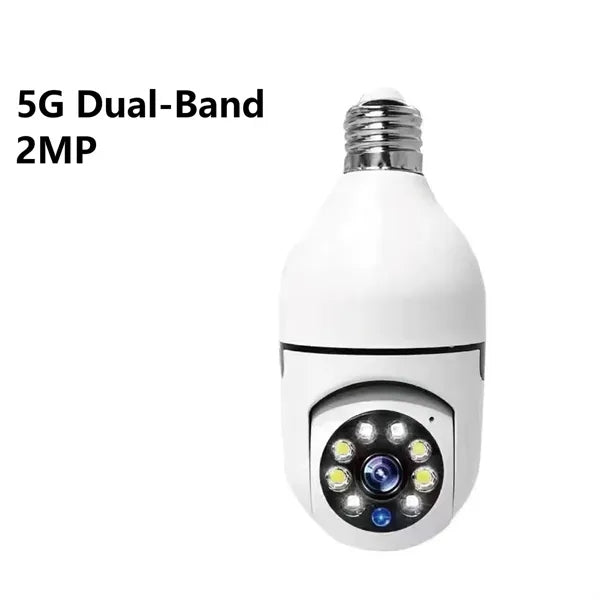 Light Bulb Wireless Security Camera Outdoor "
