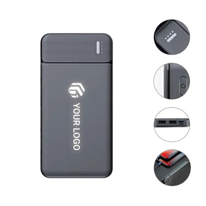 Portable practical ultra-thin 5000MAH mobile power bank