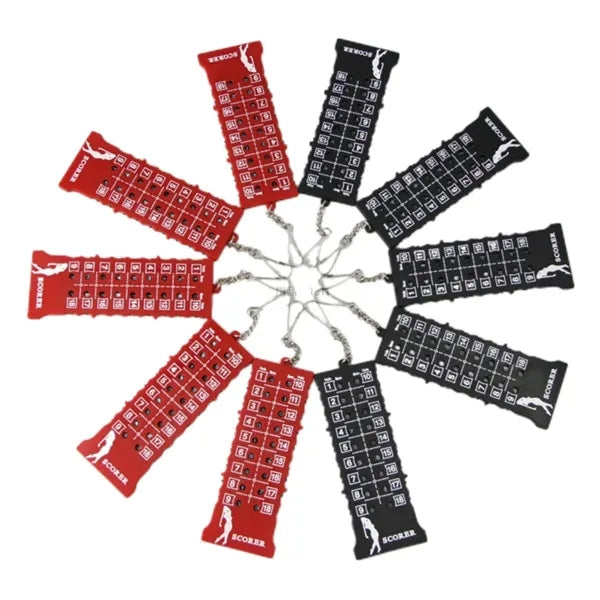 18 Hole Golf Scorecard Shot Counter Accessory