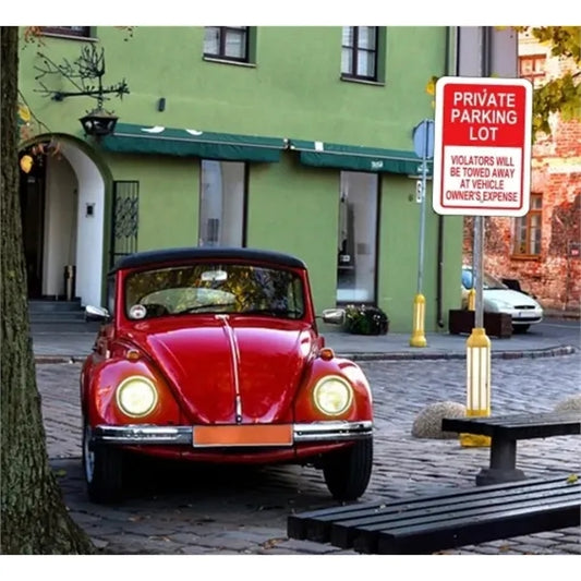 Private Parking Signs- 1ft x 1ft (SQFT)