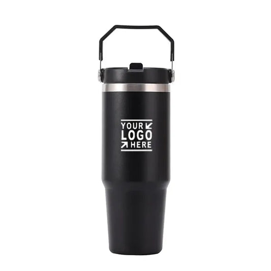 30oz Flip Straw Tumbler With Handle