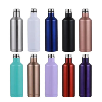 Insulated Wine Tumbler and Bottle Gift Set