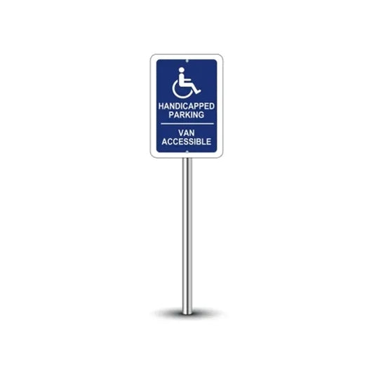 Reflective Handicap Parking Signs-1ft x 1ft (SQFT)