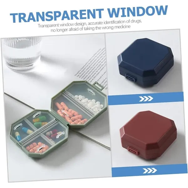 Mini 6 Pills Case Container