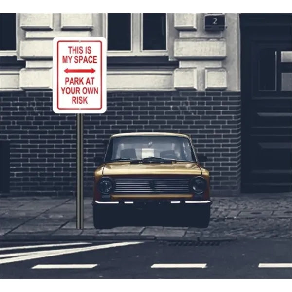 Reflective My Parking Signs - 1ft x 1ft (SQFT)