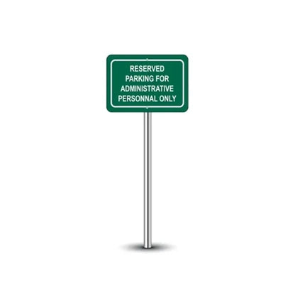 Reflective My Parking Signs - 1ft x 1ft (SQFT)