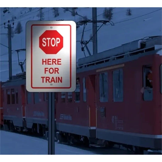 Reflective Stop Signs-1ftx1ft (SQFT) w/Holes & Pantone Color