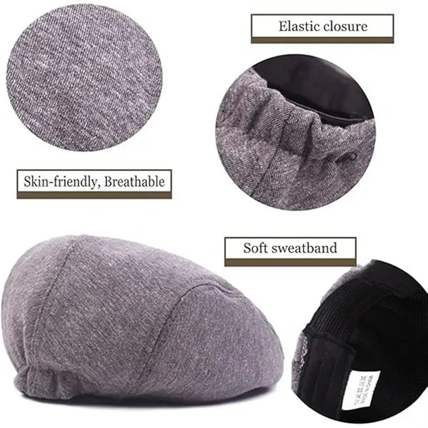 Cotton Flat Cap