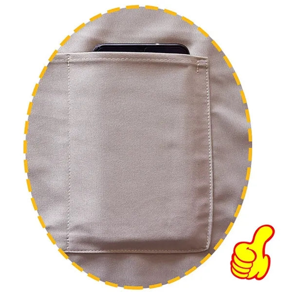 Waterproof Polyester Apron With Cell Phone Pocket Pinafore