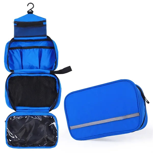 Waterproof Makeup Shaving Bag with Hanging Hook