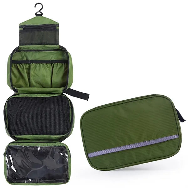 Waterproof Makeup Shaving Bag with Hanging Hook