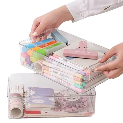 Acrylic Transparent Multifunctional Rectangular Storage Box