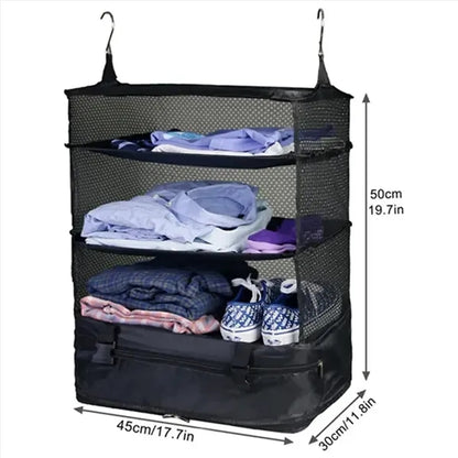Portable Multifunctional Hanging Cubes Storage Bag