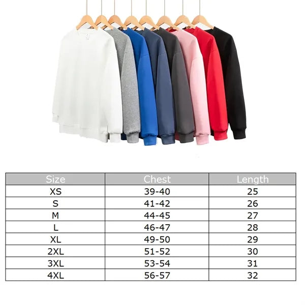 Crewneck Sweatshirt For Men Women