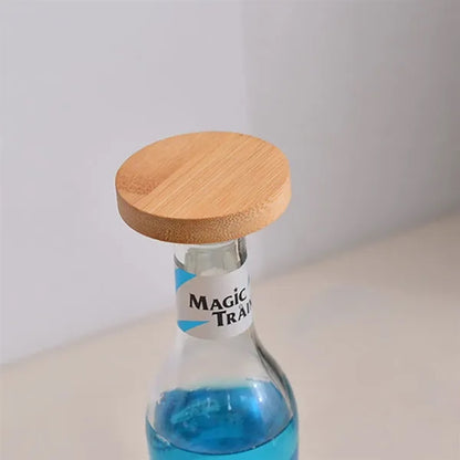 Beer Bottle Wooden Opener Stainless steel Fridge Magnets