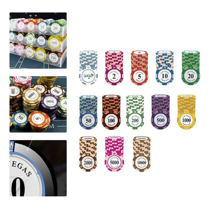 MOQ50 Clay Poker Chips