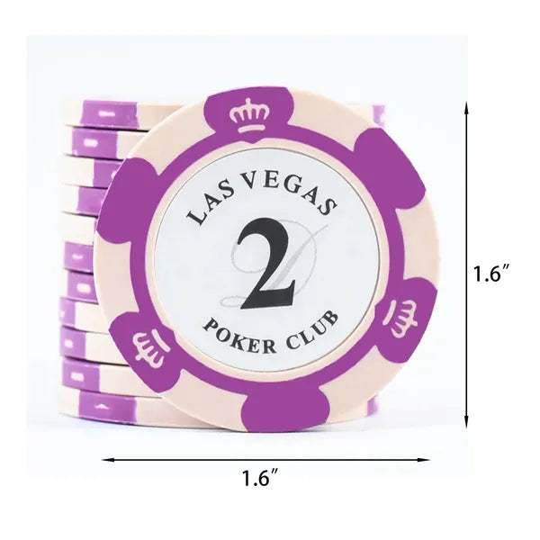MOQ50 Clay Poker Chips