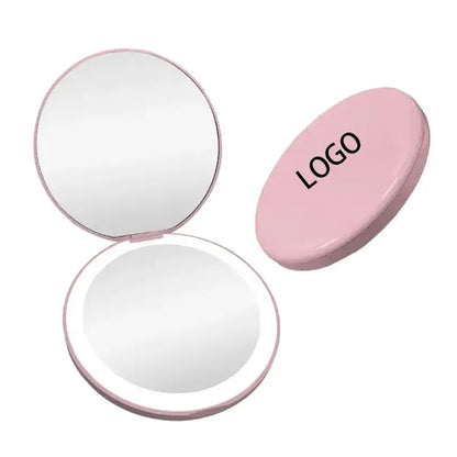 LED Illuminated Travel Makeup Mirror