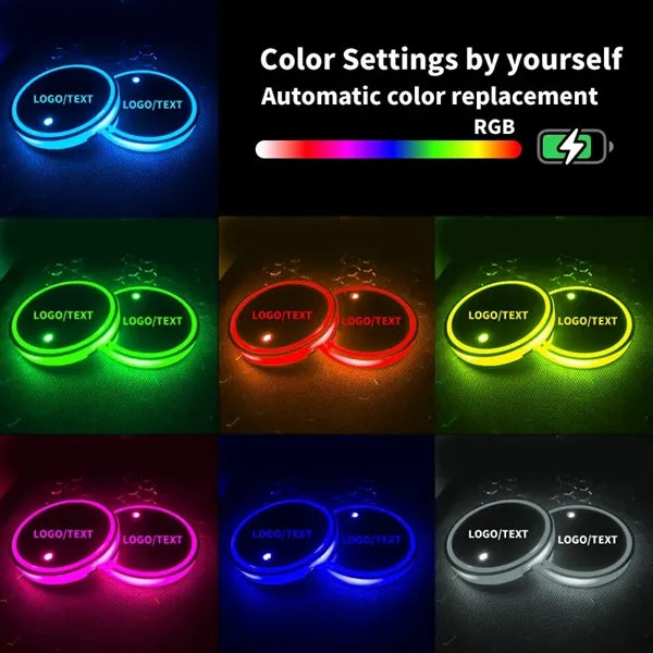 LED Car Cup Holder