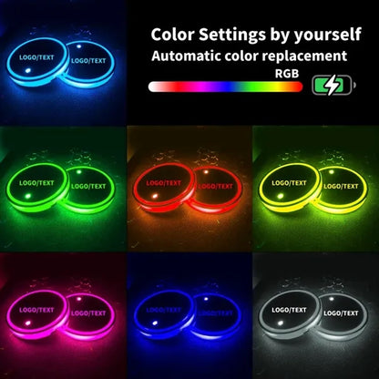 LED Car Cup Holder