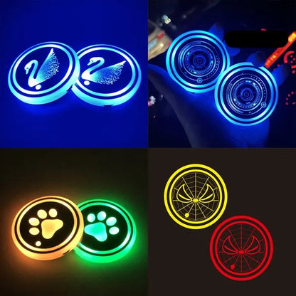 LED Car Cup Holder