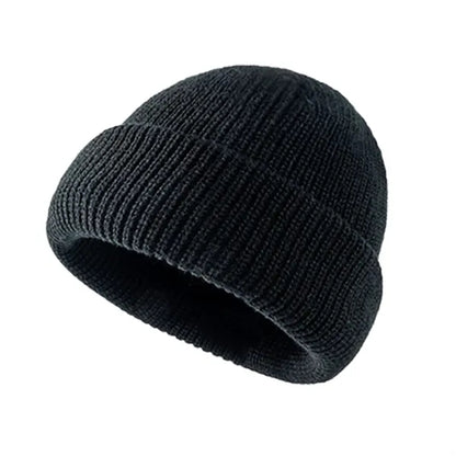 Thick And Warm Knitted Hat For Autumn And Winter