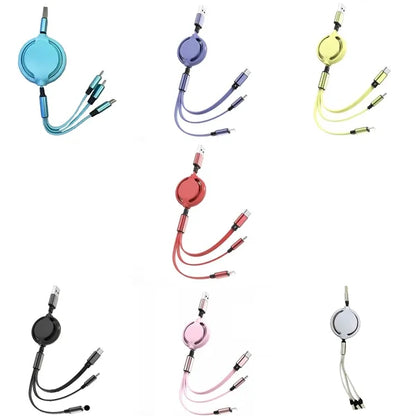 3 In 1 Multi Retractable Charger Cable Can Be Expedited