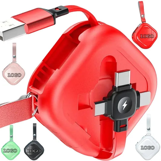 Full Storage 3 In 1 Retractable Charging Cable