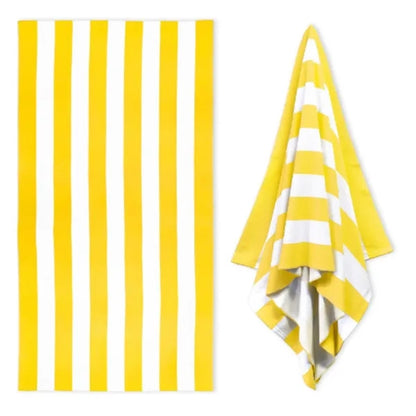 Towel Quick Drying Striped Printed Microfiber Beach