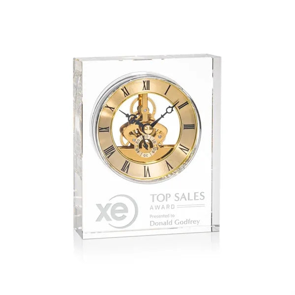 Ashland Clock - Gold Dial