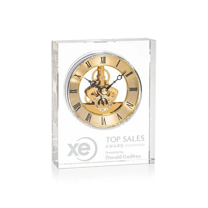 Ashland Clock - Gold Dial