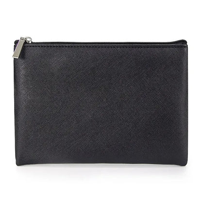 11.8-inch PU Money Bag with Zipper